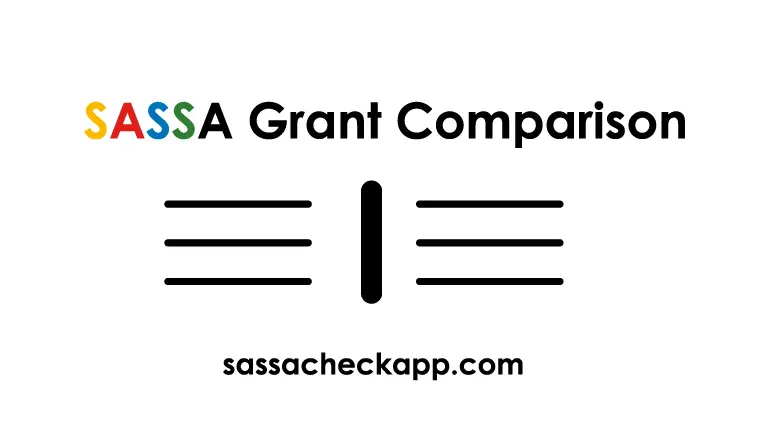 SASSA Grant Comparison