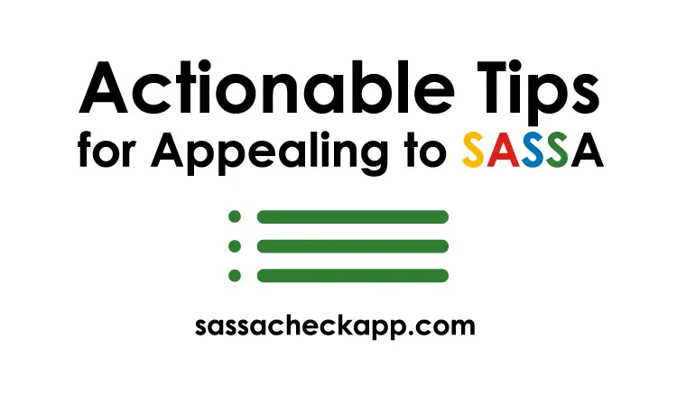 Tips for Appealing to SASSA | Strategies for Positive Results