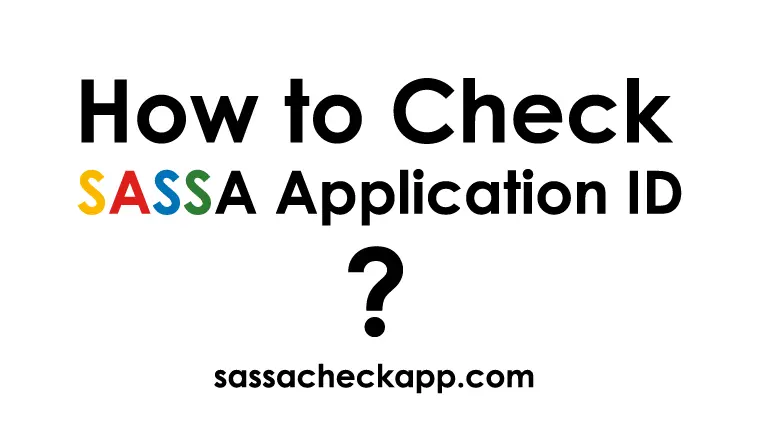sassa application id