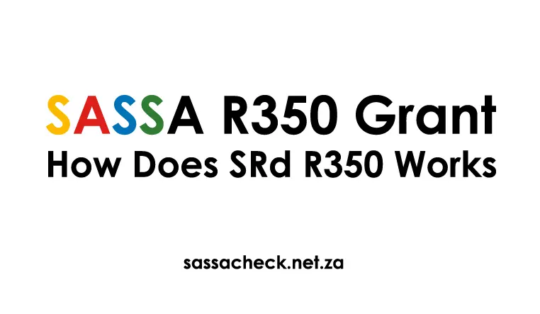 How Does The SRD R350 Grant Work