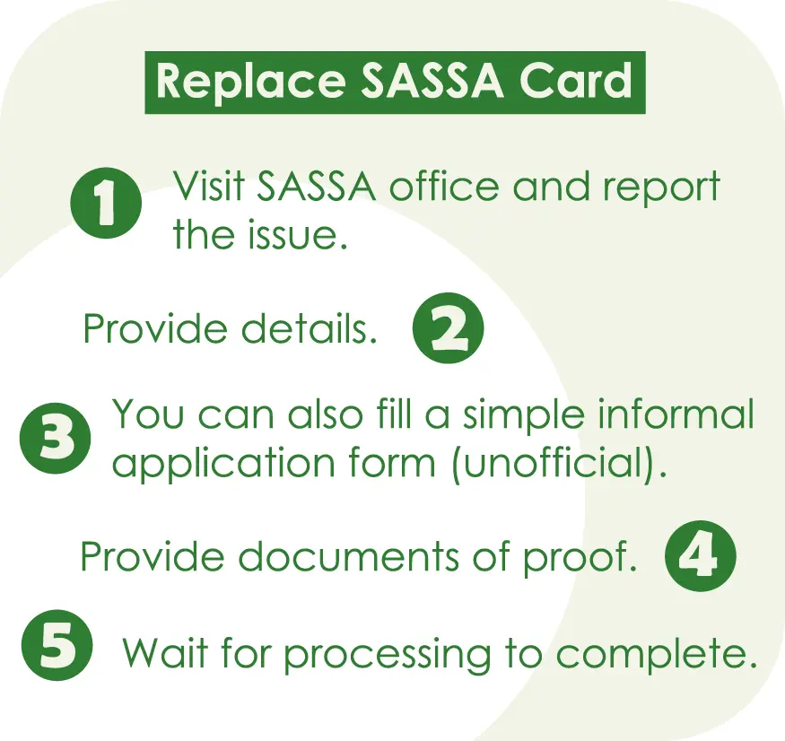 procedure to replace sassa card