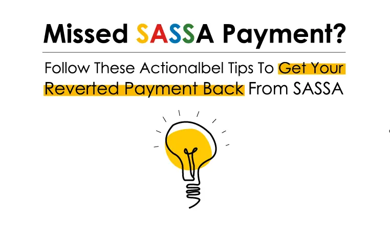 solution for reverted sassa payment