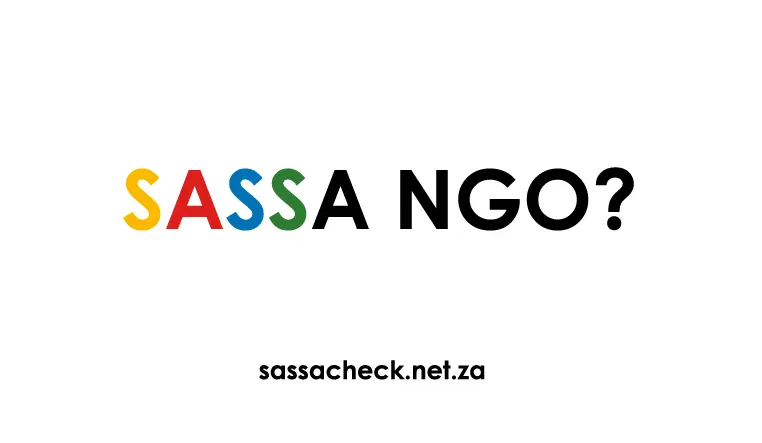 is sassa an ngo
