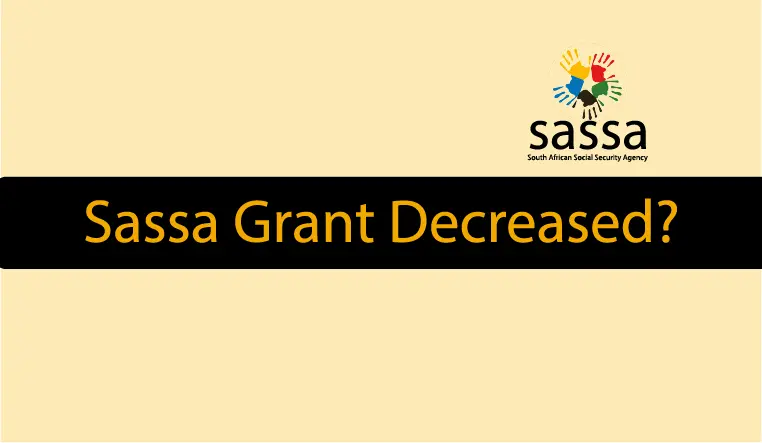 sassa grant decreased