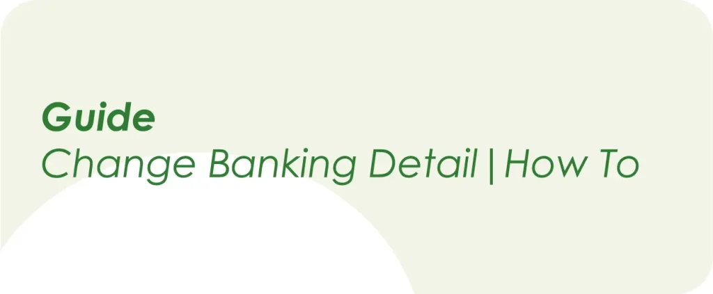 update banking details sassa