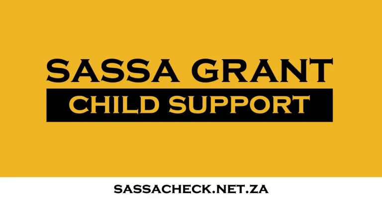 sassa child support