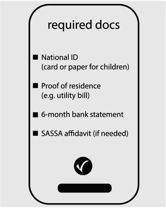 sassa application documents