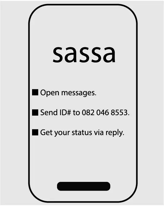 srd status check through sms
